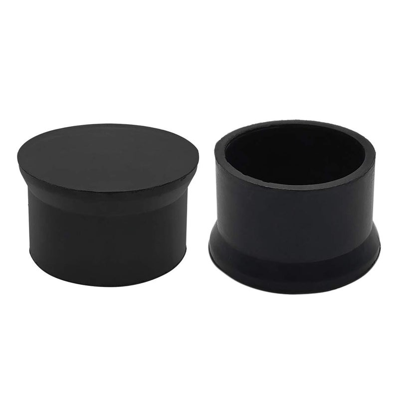 Flyshop Furniture Table Covers Non-Slip Heavy Duty Rubber Leg Tips Chair Leg Caps Floor Protector Round Black 4PCS Size 50mm, 2" - Image 5